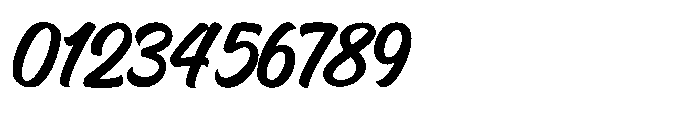 Couraged Script Font OTHER CHARS