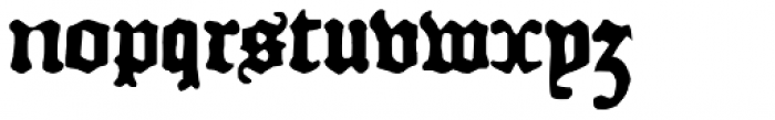 Courant Font LOWERCASE