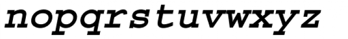 Courier Std Bold Oblique Font LOWERCASE