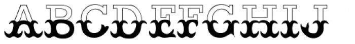 Court Gesture Font LOWERCASE