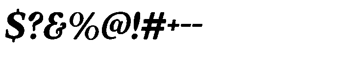 Courtline Italic Font OTHER CHARS