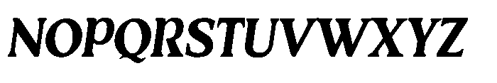 Courtline Italic Font UPPERCASE