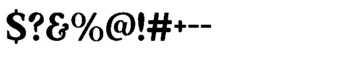 Courtline Regular Font OTHER CHARS