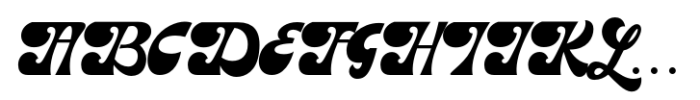 Courtyard Font UPPERCASE