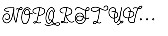 Coutalline Regular Font UPPERCASE