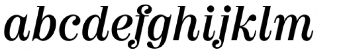 Couturier Regular It Font LOWERCASE