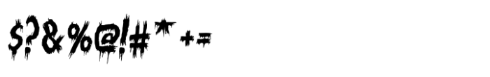 Coven Fresh Font OTHER CHARS