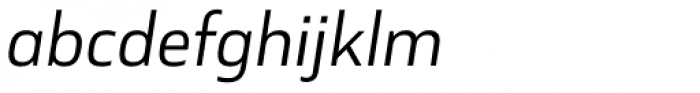 Cover Sans Regular Italic Font LOWERCASE