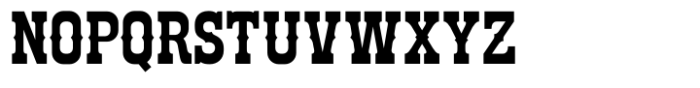 Cowboy Outlaw Regular Font UPPERCASE