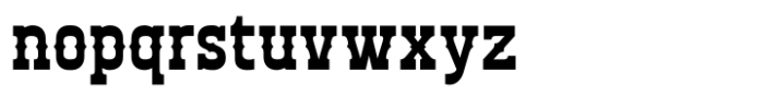 Cowboy Outlaw Regular Font LOWERCASE