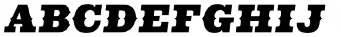 Cowboy Western Italic Font UPPERCASE