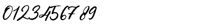 Cowboyscript Font OTHER CHARS