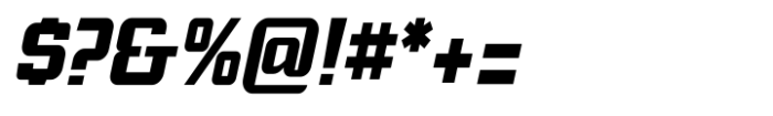 Coyuhqui Medium Condensed Italic Font OTHER CHARS