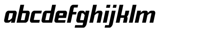 Coyuhqui Medium Condensed Italic Font LOWERCASE