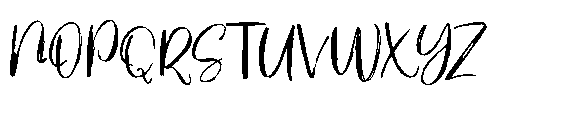 Cozy Stroke Font UPPERCASE