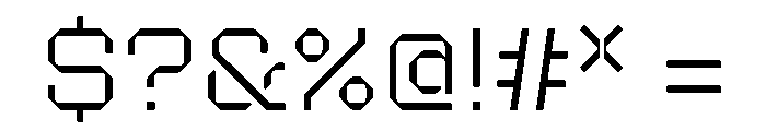 Coanda Regular Font OTHER CHARS