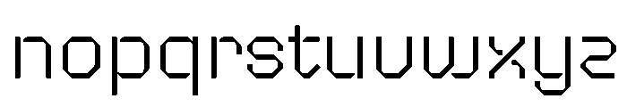 Coanda Regular Font LOWERCASE