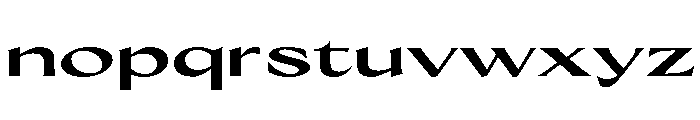 Coconat Bold Font LOWERCASE