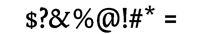 Coline1 Font OTHER CHARS