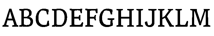 Coline1 Font UPPERCASE