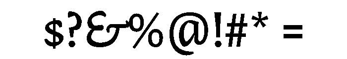 Coline2 Font OTHER CHARS