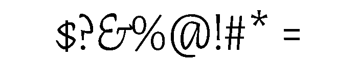 Coline3 Light 945409bc Font OTHER CHARS