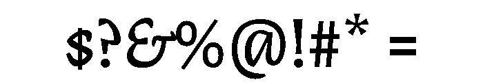 Coline3 Font OTHER CHARS