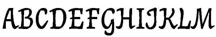 Coline3 Font UPPERCASE