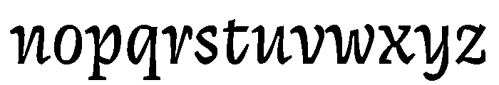 Coline3 Font LOWERCASE