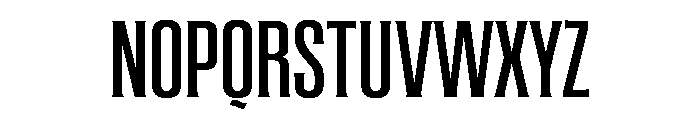 Coliseum MediumBold Font UPPERCASE