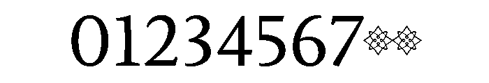 ColvertLatin Font OTHER CHARS