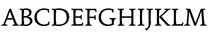 ColvertLatin Font UPPERCASE