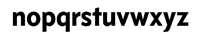 Concourse6Regular Font LOWERCASE