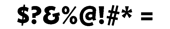 Concourse7Regular Font OTHER CHARS