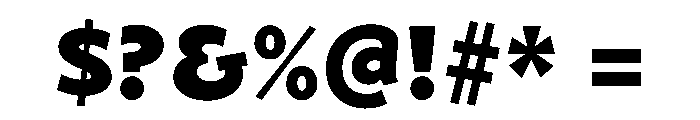 Concourse8Regular Font OTHER CHARS