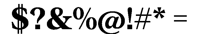 Concrette TRIAL MExtraBold Instance Font OTHER CHARS