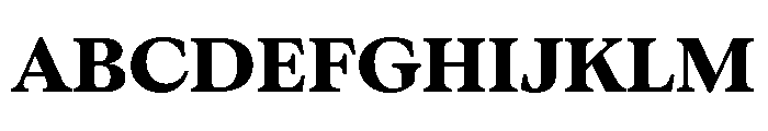 Concrette TRIAL MHeavy Instance Font UPPERCASE