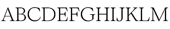 Concrette TRIAL MLight Instance Font UPPERCASE