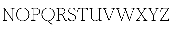 Concrette TRIAL MThin Instance Font UPPERCASE