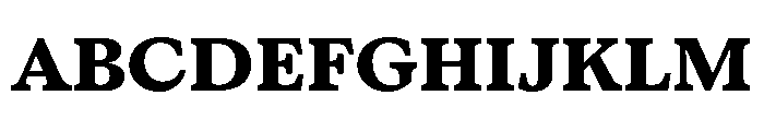Concrette TRIAL SHeavy Instance Font UPPERCASE