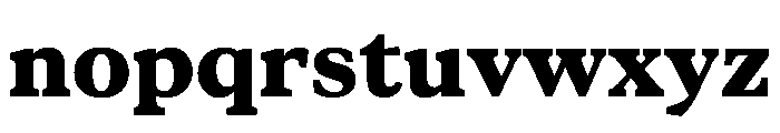 Concrette TRIAL SHeavy Instance Font LOWERCASE