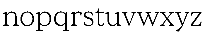 Concrette TRIAL SLight Instance Font LOWERCASE