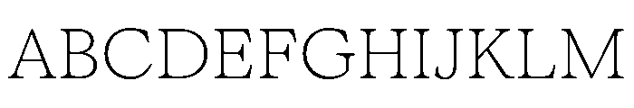 Concrette TRIAL SThin Instance Font UPPERCASE
