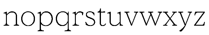Concrette TRIAL SThin Instance Font LOWERCASE