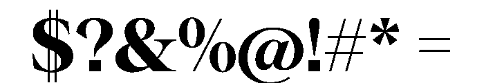 Concrette TRIAL XLExtraBold Instance Font OTHER CHARS