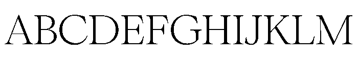 Concrette TRIAL XLLight Instance Font UPPERCASE