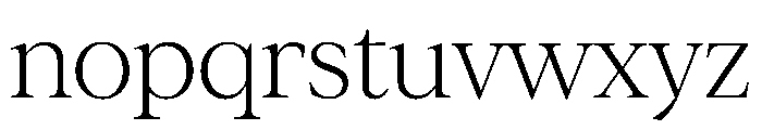 Concrette TRIAL XLLight Instance Font LOWERCASE