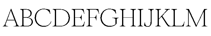 Concrette TRIAL XLThin Instance Font UPPERCASE