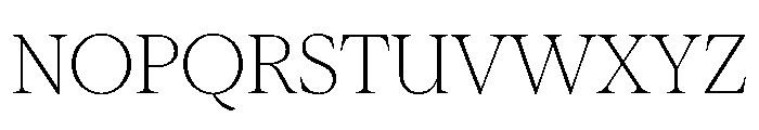 Concrette TRIAL XLThin Instance Font UPPERCASE