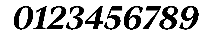 ConcretteItalic TRIAL MBoldItalic Instance Font OTHER CHARS